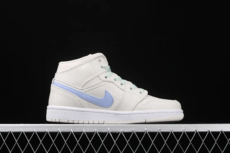 All categories Air Jordan Jordan series basketball shoes Air Jordan 1 Mid cost-effective version Air Jordan 1 Ret High AJ1 Joe 1 rice white mandarin duck hook 555112-035